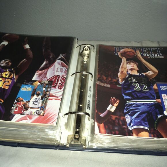 NBA Beckett 33 Basketball NBA Magazine Massive Vintage Lot Most In Good Shape - Picture 13 of 15
